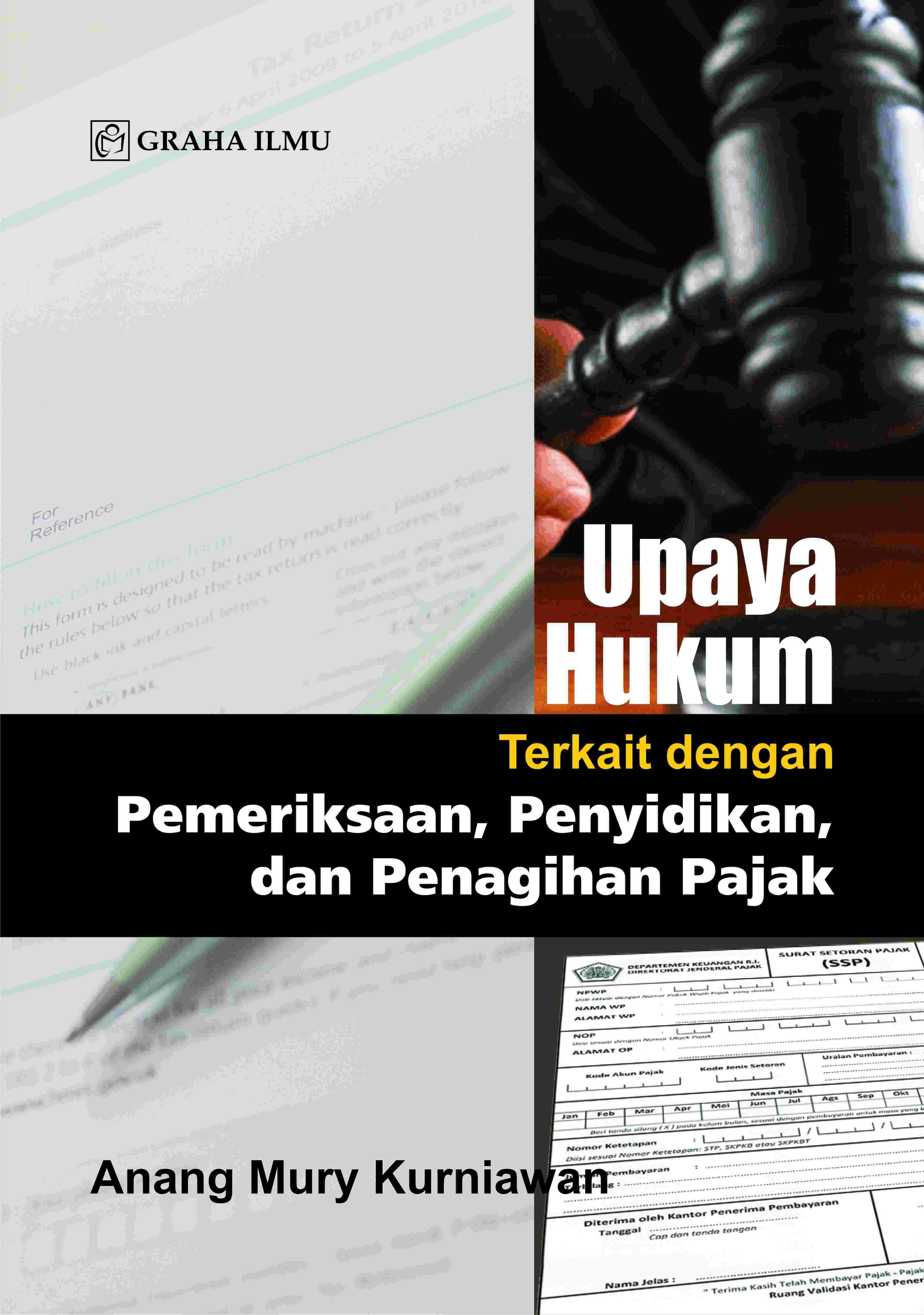 Sampul buku Upaya Hukum Terkait ...